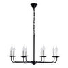 Люстра Arte Lamp Graff A1857LM-8BK