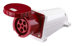 26036 Розетка стационарная РС102-5-125 IP67 Dekraft