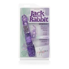 Фиолетовый вибромассажер Petite Jack Rabbit - 24 см. - 