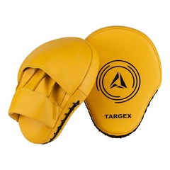 Лапы боксерские TARGEX HARD желтые