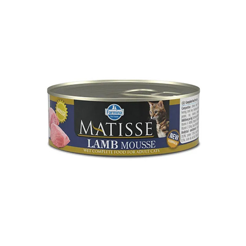 Мусс Farmina MATISSE CAT MOUSSE LAMB мусс с ягнёнком для кошек 85 г (Матисс) 05.26