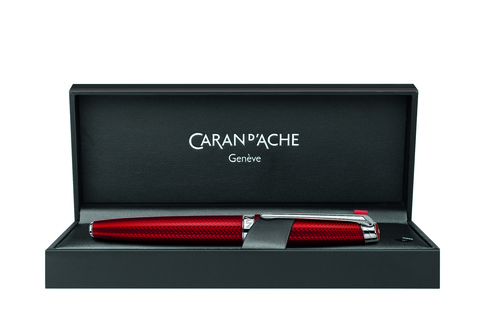 Ручка перьевая Caran d’Ache Leman Rouge Carmin , F (4799.570)