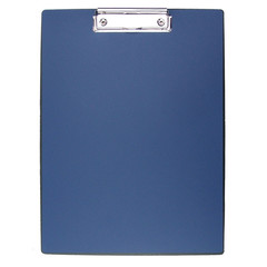 Папка-планшет Attache Economy A4 пластиковая синяя без крышки