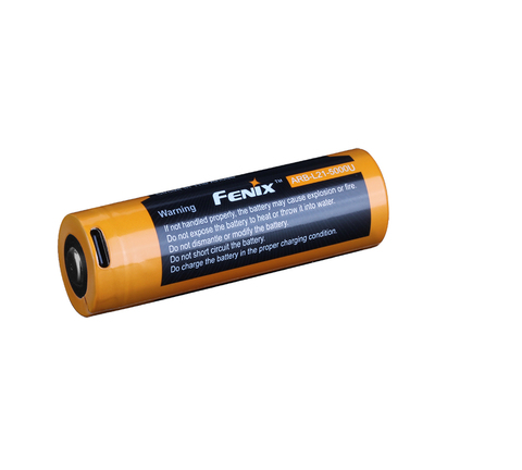 Аккумулятор 21700 LI-ION Fenix 3.6V, 5000mAh +  Type C port