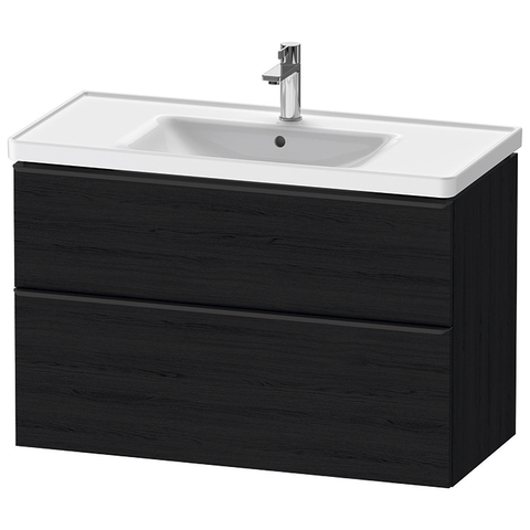 Duravit D-Neo Тумбочка подвесная, 625x984x452, 1 ящик, цвет: Black Oak DE435601616
