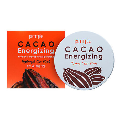 Petitfee Cacao Energizing Hydrogel Eye Mask - Патчи для глаз гидрогелевые какао