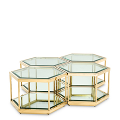 Журнальный столик Coffee Table Sax set of 4 арт.112693