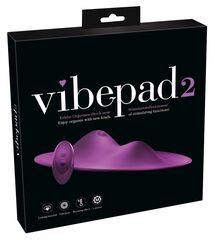 Фиолетовая подушка-вибромассажер Vibepad 2 - 