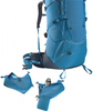Картинка рюкзак туристический Deuter Aircontact Core 60+10 Reef-Ink - 10