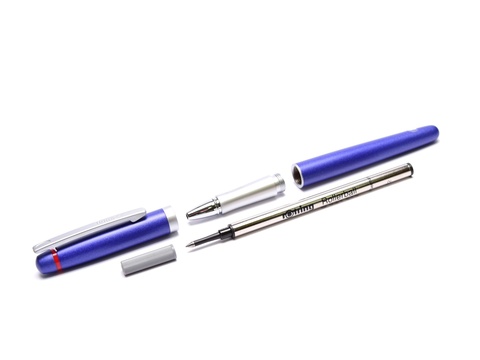 Ручка-роллер Rotring Freeway Matte Blue CT, FBlack (R 506110)