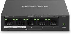 Коммутатор 5-Port Gigabit Desktop Switch with  4-Port PoE+ PORT: 4? Gigabit PoE+ Ports, 1? Gigabit Non-PoE Port SPEC: Compatible with 802.3af/at PDs, 65 W PoE Power, Desktop Steel Case, Wall Mounting FEATURE: Extend Mode for 250m PoE Transmitting, Pr