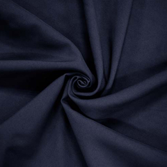 Ткань костюмная Габардин Белый лебедь, 270 гр/м.п., 150 см, Полуночно синий