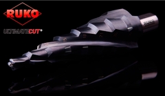 Сверло ступенчатое  UltimateCUT 6-27мм (Ступень 10мм, 4 зуба) HSS-G RUnaTEC 8ступ. Ruko 101084P
