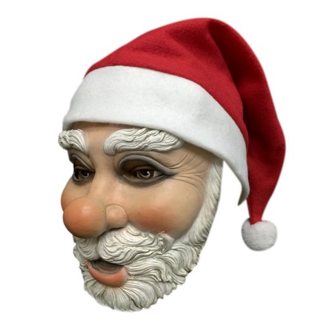 Санта Клаус маска латексная