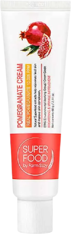 Farmstay Super Food Pomegranate Cream Крем для лица гранатовый