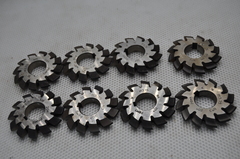 Фреза модульная М3,75 (Р6М5) Z=12 20° (№1-8)  комплект