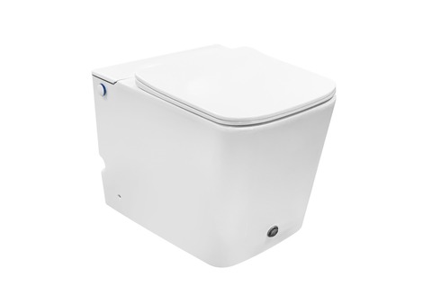 Унитаз приставной импульсный SANITECO A-380A IMPULS белый 590х360х410 мм