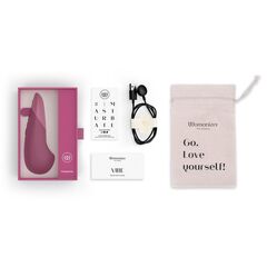 Розовый клиторальный вибратор Womanizer Vibe - 