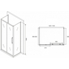 Abber Schwarzer Diamant AG30110MH-S90M-S90M Душевой уголок, 110x90x195