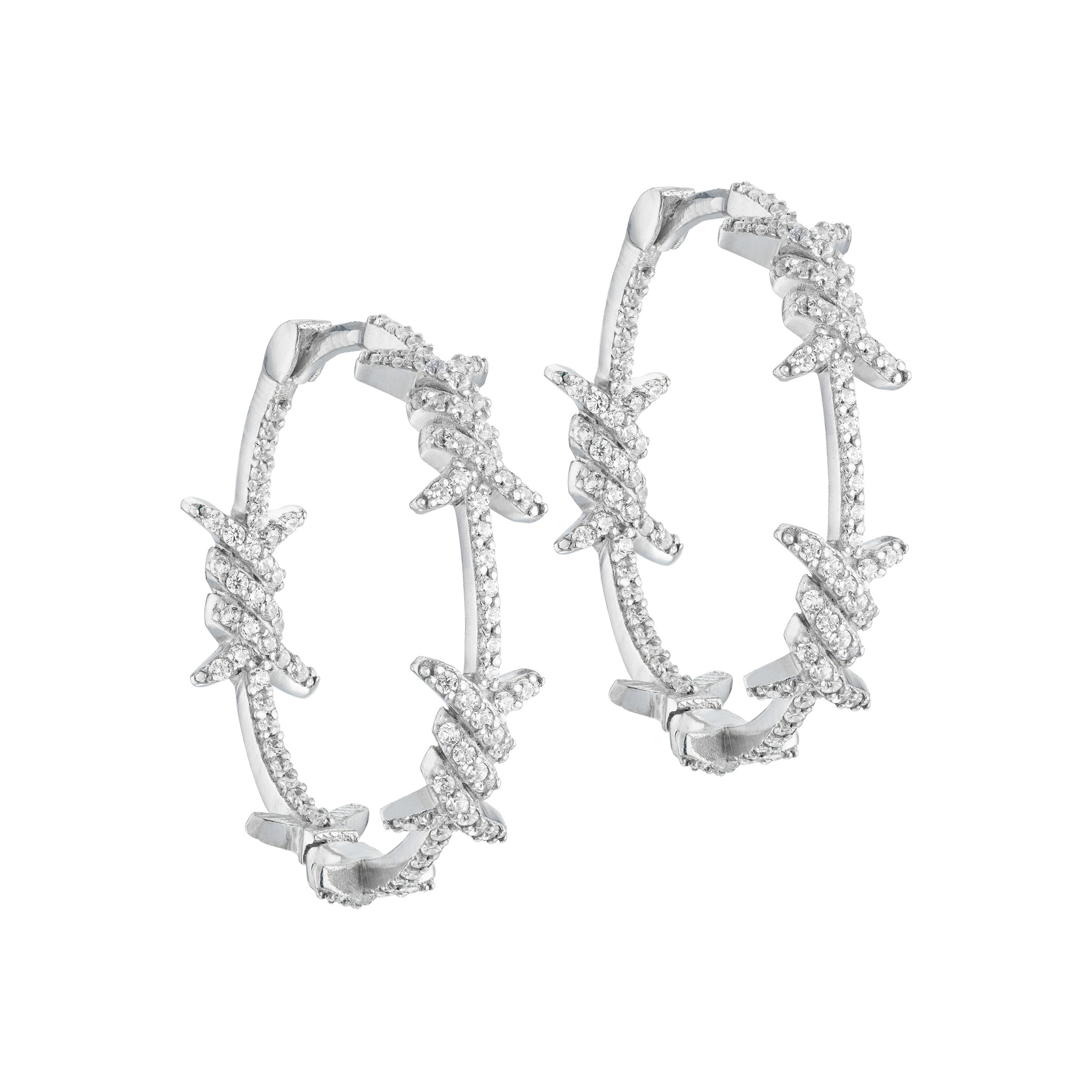 

Серьги Thorn Earrings - Silver