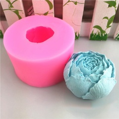 Силиконовый молд 3D-Пион в бутоне