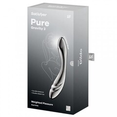 Двусторонний фаллоимитатор для стимуляции точки GSatisfyer Pure Gravity 3