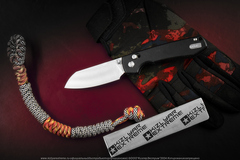 Нож Vosteed Raccoon CB сталь 14C28N Satin Cleaver рукоять Black Micarta