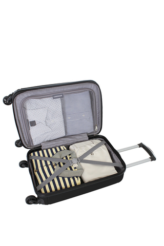 Чемодан Wenger Uster, черный, 34x22,5x49 см, 37 л