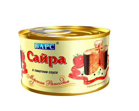 Сайра тих. в т/с куски 240г