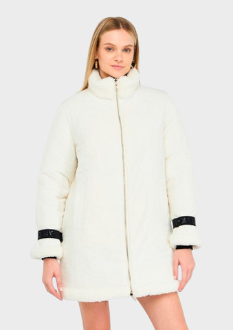 Пальто двухстороннее из искусственного меха Liu Jo