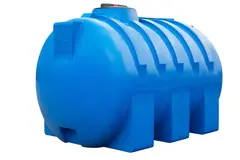 Емкость цилиндрическая Пластерра PT GL 1500 л. горизонтальный (1550x1050x1130см;синий) - арт.561525