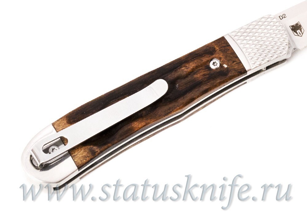 Нож Boker 01BP0029 Hidden Release Trapper Appaloosa Bone