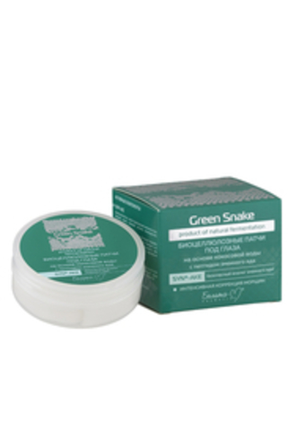 Белита-М Green Snake Патчи Биоцеллюлозные под глаза с пептидом змеиного яда  30шт.