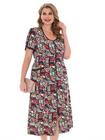 1354В Халат на молнии