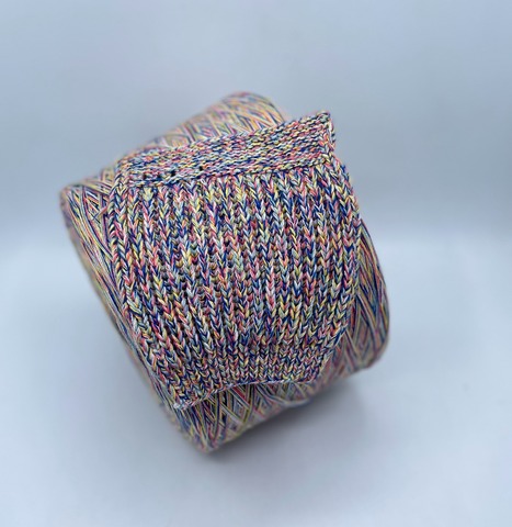 Авторская смотка (пр.Италия) 263м/100гр, Меринос/Полиамид/Вискоза/Кашемир/Люрекс/Хлопок, цвет-Монпансье , арт.36487