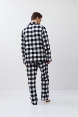 Пижама мужская со штанами ARUELLE ADRIAN | Черный + белый