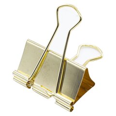 
          Зажимы для бумаг 51 мм, Alingar, золото, уп. 12 шт