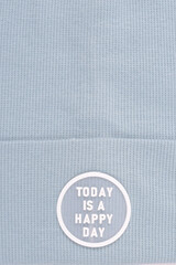 комплект  для девочки  К 8171/пыльно-синий,сердечки