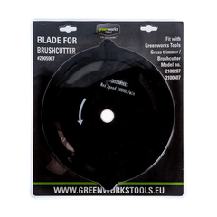 GREENWORKS Пильный диск (2905907) для триммеров Greenworks GD40BC 40V, GST1246 230V, GD82BC 82V, GD82BCB 82V