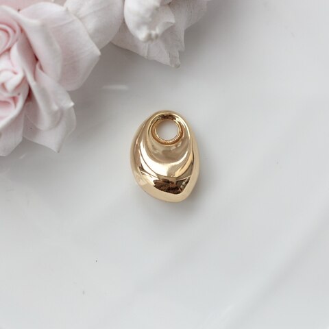 Подвеска с Капля, 25*18 мм, позолота, П813