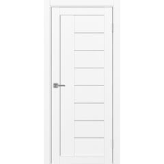 Купить Межкомнатная дверь экошпон Турин 524.21 белый снежный остеклённая