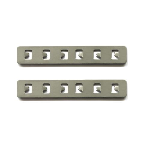 Прямой соединитель для встраиваемого магнитного шинопровода (2 шт) ST Luce SKYLINE 48 ST005.749.00.1