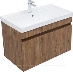 Aquanet 345359 Тумба с раковиной Оптима 80 цв. дуб рустикальный (345359) фото
