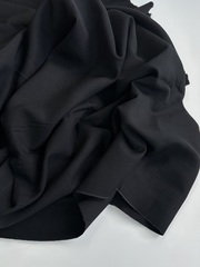 Вискоза с нейлоном, плательная ткань, Черный