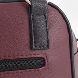 Сумка Саломея 269 наппа бордо + черный