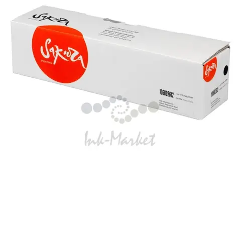 Картридж Sakura 106R02612 для XEROX, черный, (5000+5000)=10000 к.