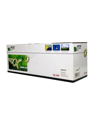 Совместимый картридж UNITON Premium W2301X (230X) для HP Color LJ Pro 4203, MFP 4303 голубой (5,5K) (БЕЗ ЧИПА)