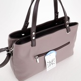 Сумка Саломея 168 наппа тауп + шоколад