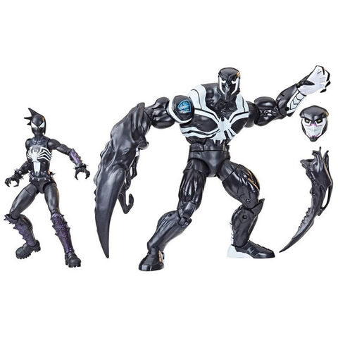Фигурки Веном Космический Рыцарь и Мания Marvel Legends