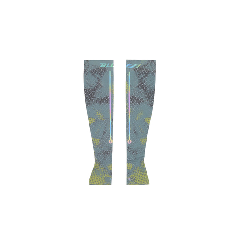 Нарукавники Blue Monte Sports Sun Protective Arm Sleeves "Mountain News Green"